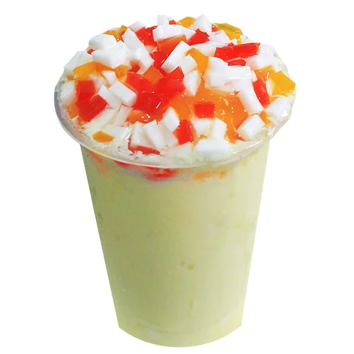 colorful konjac jelly- tasty jelly with fruity flavor and hot