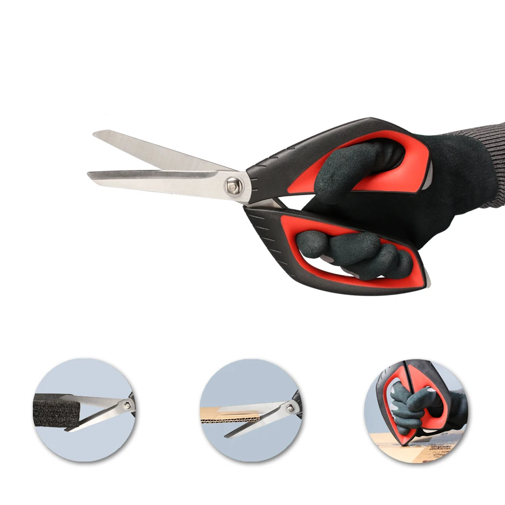 heavy duty plastic cutting scissor industrial