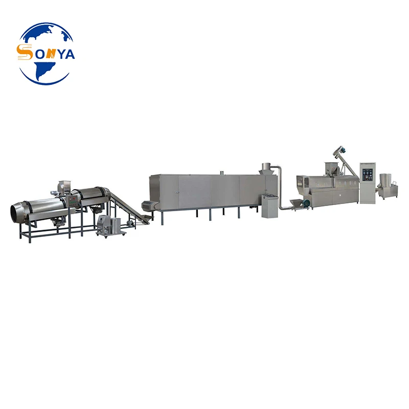 Kibble Pet Food Processing Machines Dry Extruding Pet Dog Food