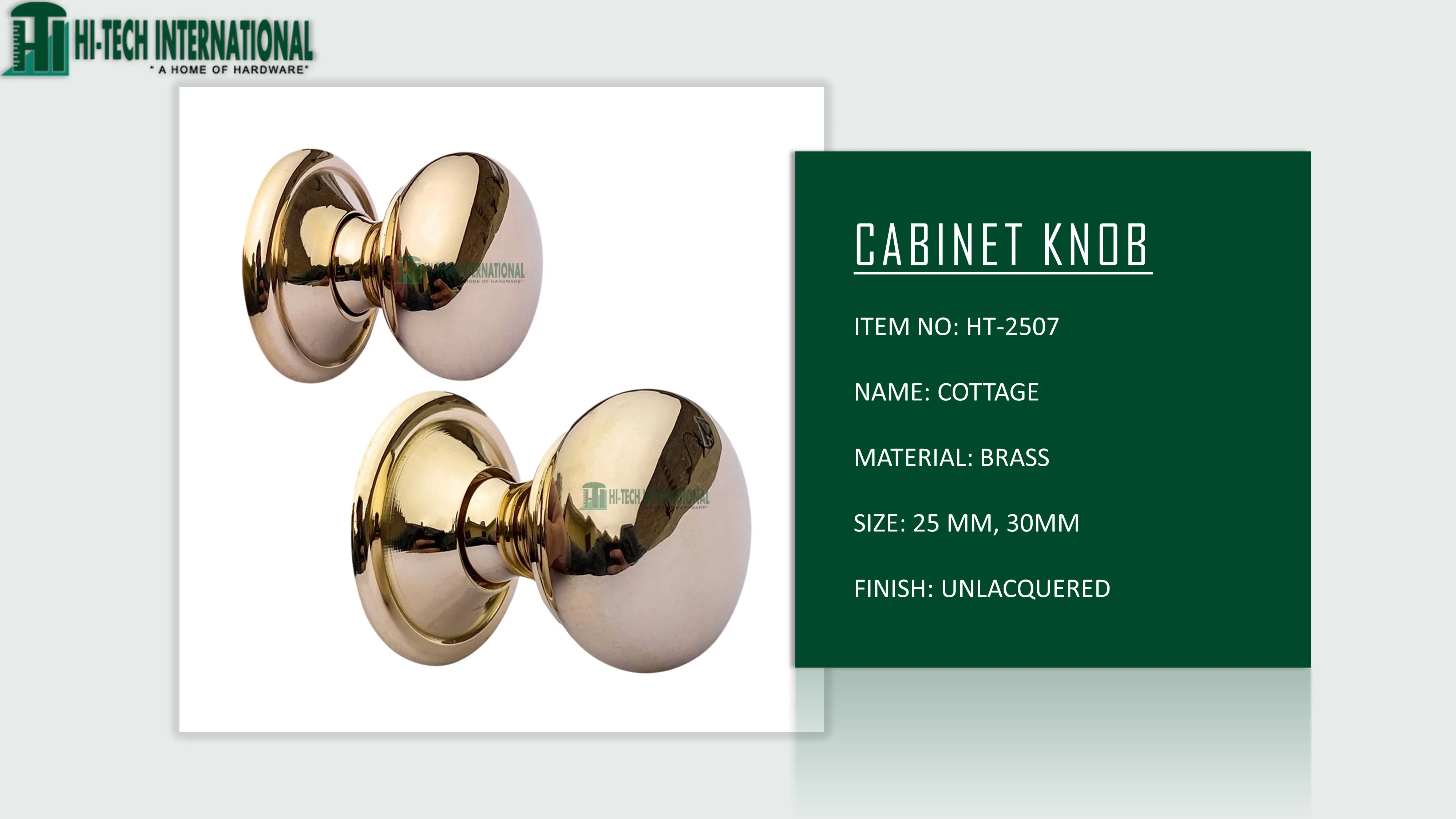 30mm,25mm Brass Knobs Small Cupboard Hardware Polished Brass