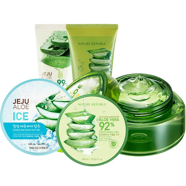 Skincare Natural The Face Shop Jeju Aloe Vera Soothing Gel 300ml - Buy Aloe Soothing Gel,Aloe Vera Gel Product on Alibaba.com