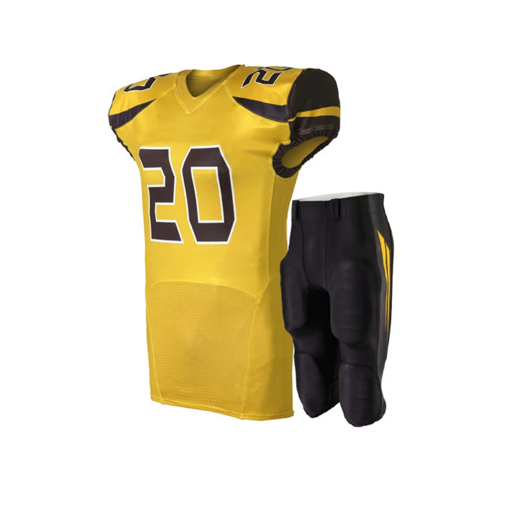 New Model Design Sublimation American Football Jersey Wear Customized