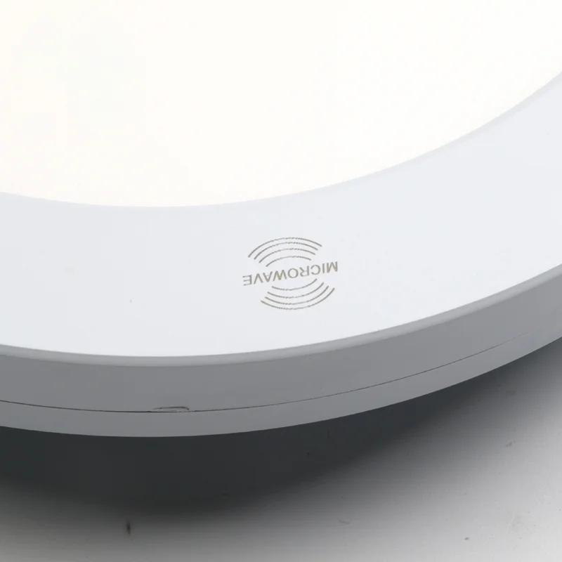 Radar Sensor Multifunctional Dial Dimming Led Flat Round Panel Light ultra Slim Surface Mount Recessed