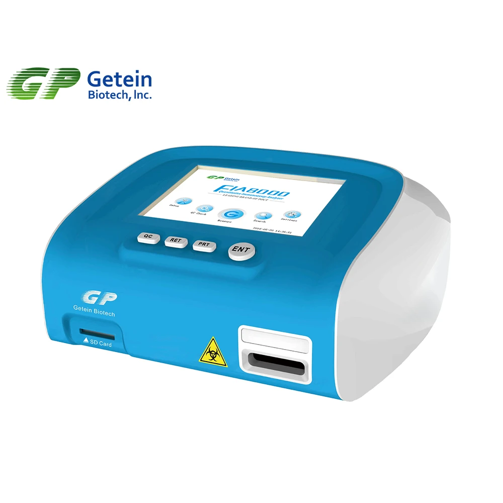 Fia8000 Poct 血液诊断 免疫分析分析仪 Getein Biotechnology Co Hs Ctni Hba1c D Dimer Tsh Bnp Buy 实验室测试装置 医疗用品 快速医疗测试装置product On Alibaba Com