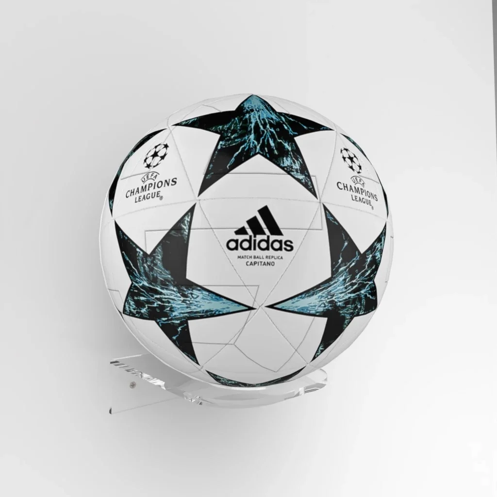 
 Пользовательский Прозрачный светящийся держатель для мяча настенный акриловый держатель для футбольного мяча без Мяча  