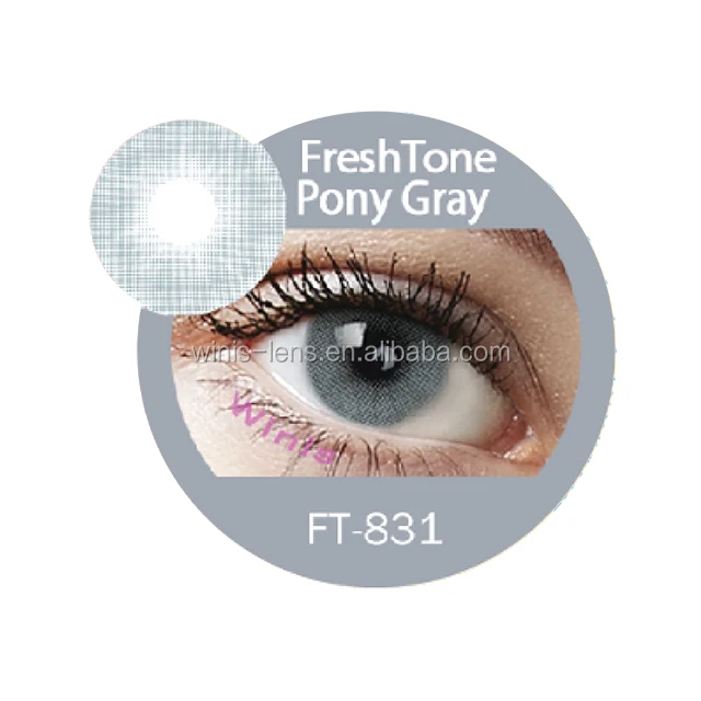 
Оптовая продажа, низкая заводская цена, сделано в Южной Корее, FreshTone Super Naturals, мягкие косметические цветные контактные линзы 