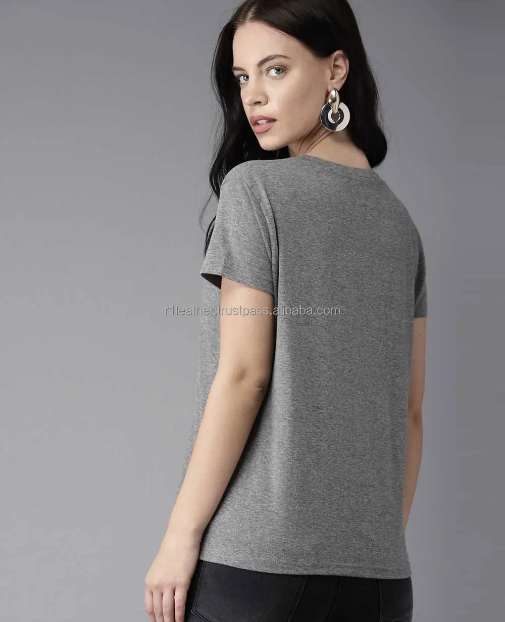 ladies plain t shirts