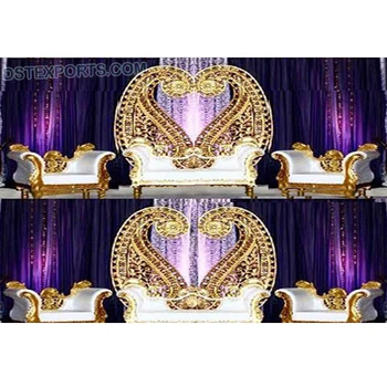 Muslim Wedding Stage Paisley Frames Designer Wedding Fiber Backdrop Panels Carry Panels Wedding Stage Decor