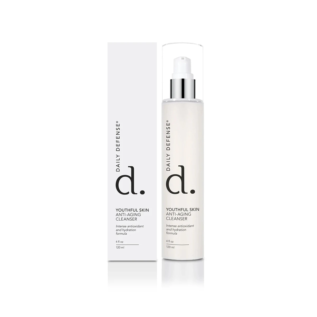Daily Defense Skin Anti Aging Cleanser-Intense Antioxidant And Hydration Formula Skin Care Cleanser For Youthful Complexion