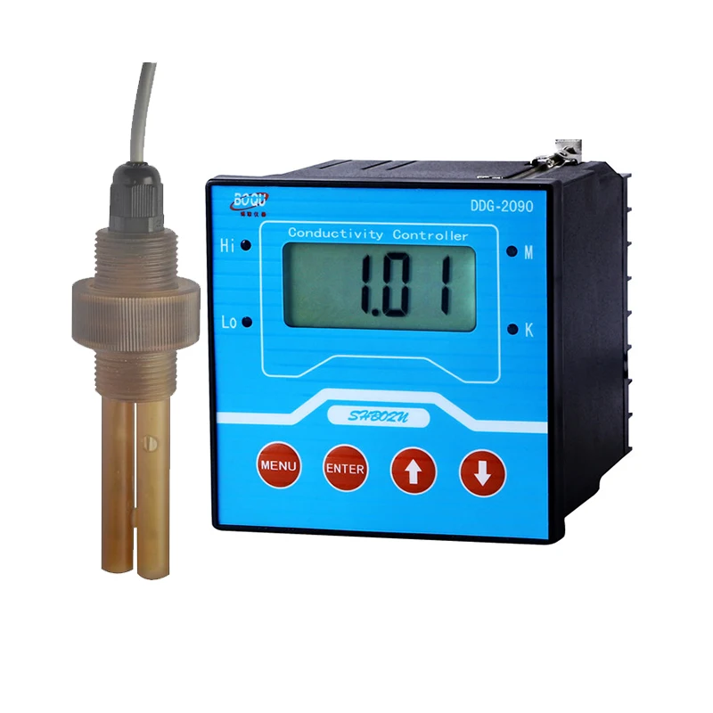 DDG-2090 Water Tester Online Resistivity Salinity TDS EC Controller Digital Electrical Conductivity Meter