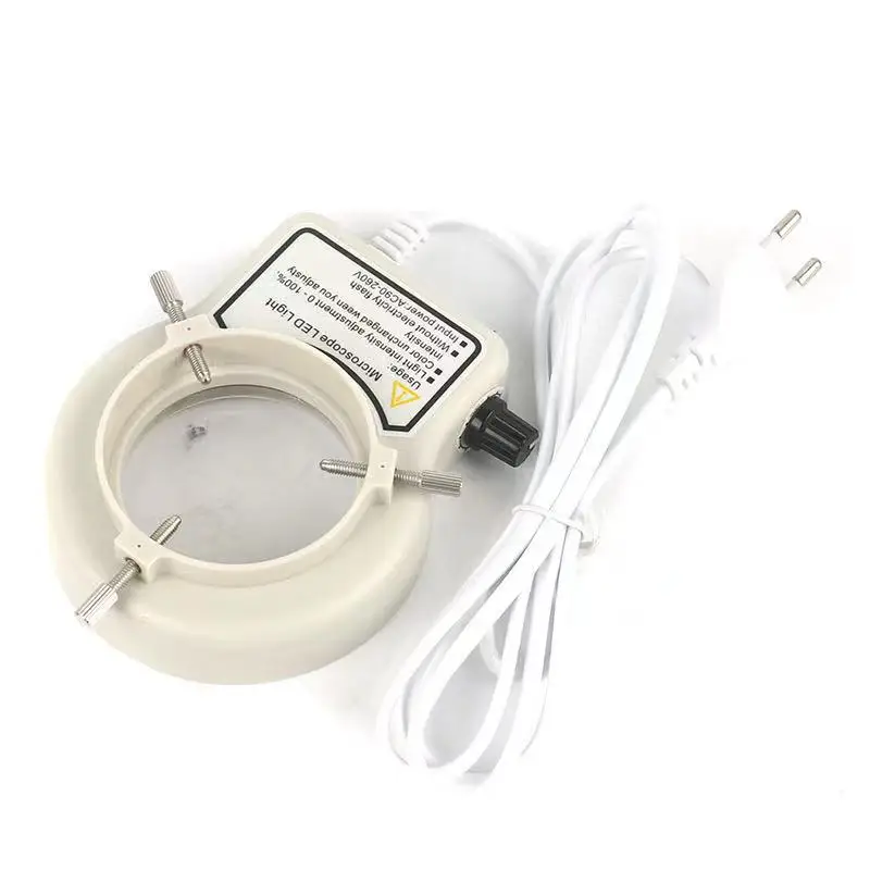 220V 70MM Microscopio Stereo HA CONDOTTO LA Luce Anello - Foto 8
