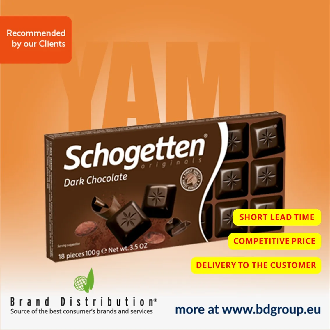 Schogetten 100g Chocolate View Schogetten Schogetten Product Details From Brand Distribution Company Sp Z O O S K A On Alibaba Com