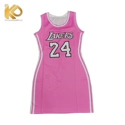Jersey Dress Lakers Pink