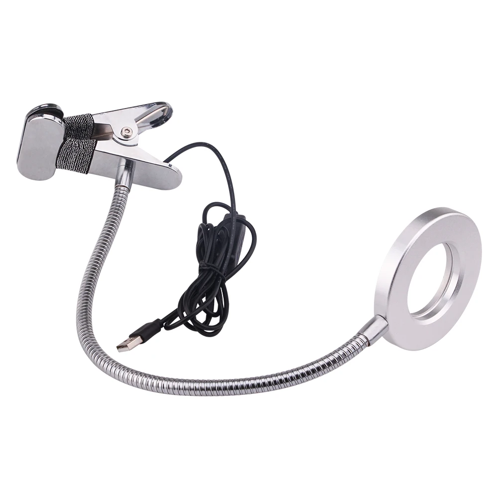 Высококачественный светильник для чтения изголовья кровати, 5 Вт, перезаряжаемый светильник для чтения с клипсой, мини-светильник для учебы