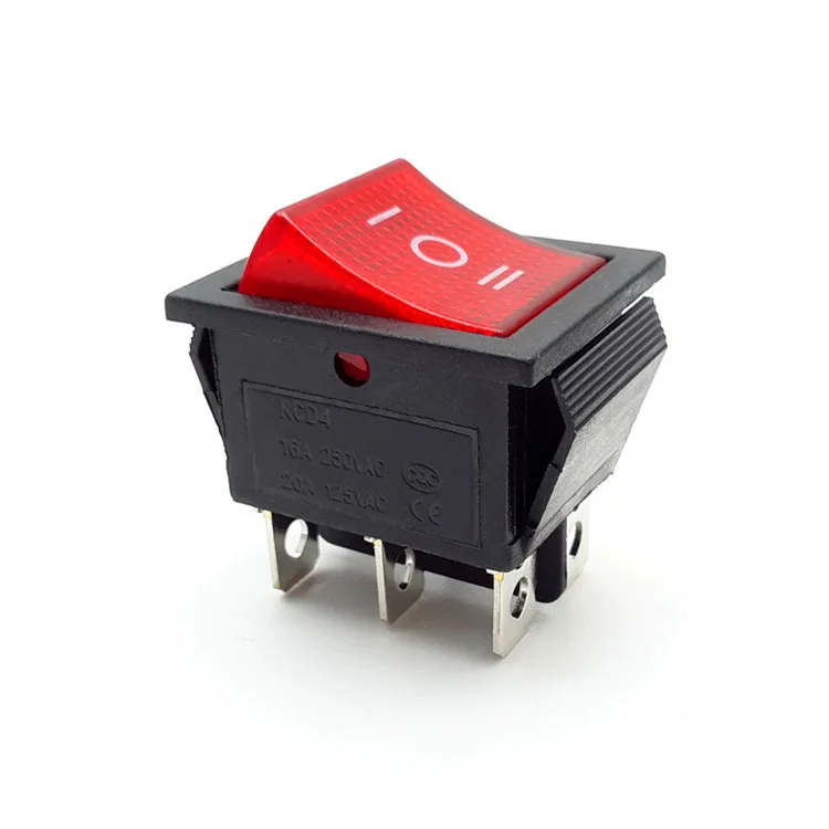 SHUYI кулисный переключатель 12 В, Круглый выключатель света t120/55, кулисный переключатель лампы