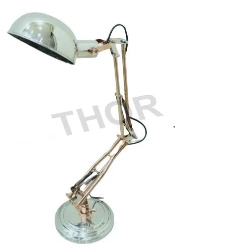 Brass Antique Study Table Desk Lamp Light