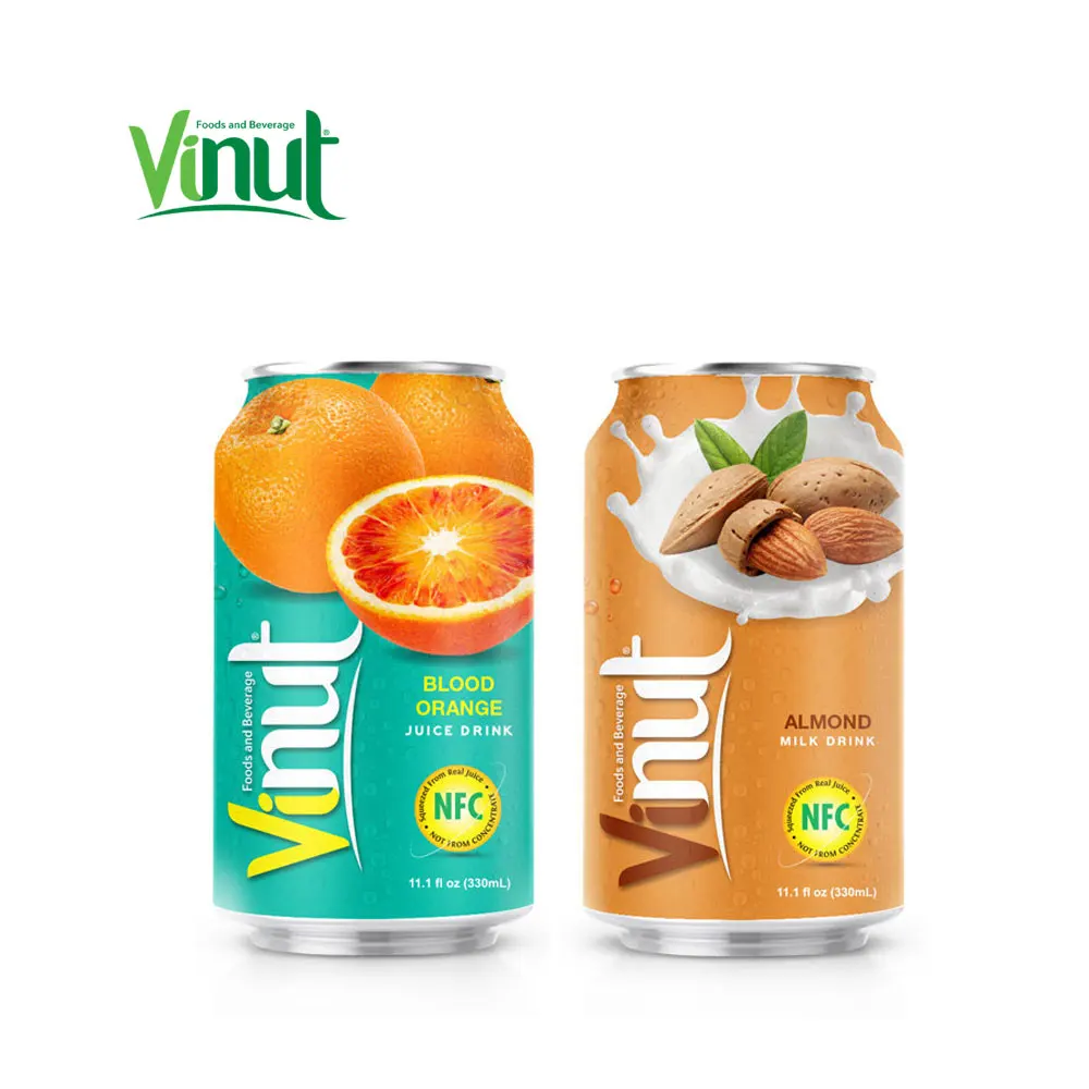 330 мл консервированный тропический апельсиновый фруктовый сок VINUT