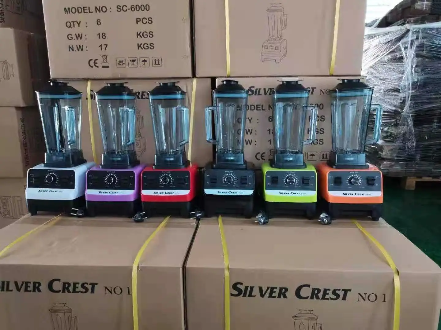 Кухонный сверхмощный Блендер 2 в 1 Silver Crest 4500 Вт блендер Silvercrest с