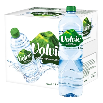 Volvic Натуральная Минеральная Бутылка воды (Л x 12)