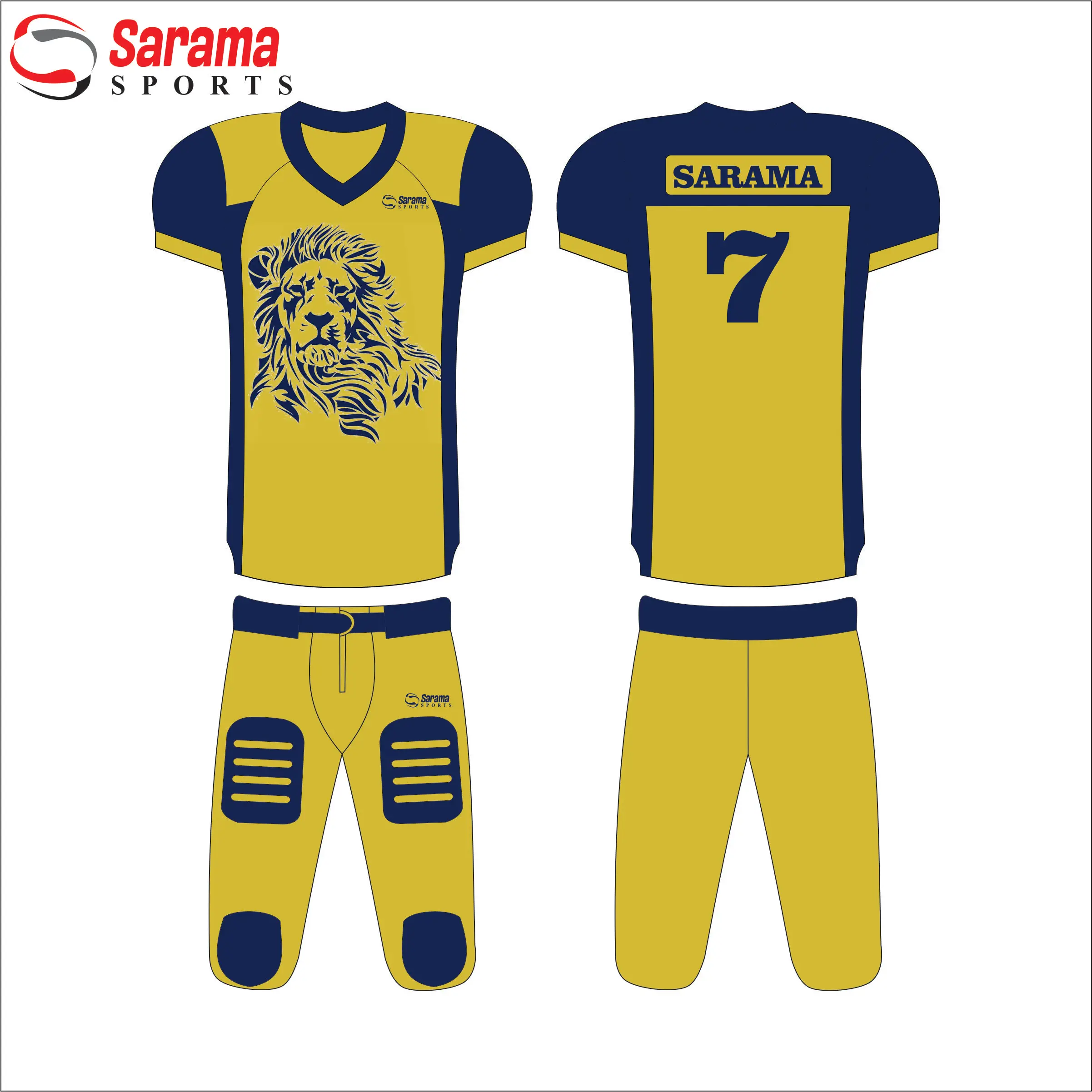 Custom Team Wholesale Polyester Football Kit Sublimated Mesh Adult Tackle  Twill American Football Jersey Uniform Set - China Uniform Set and Shirt  price