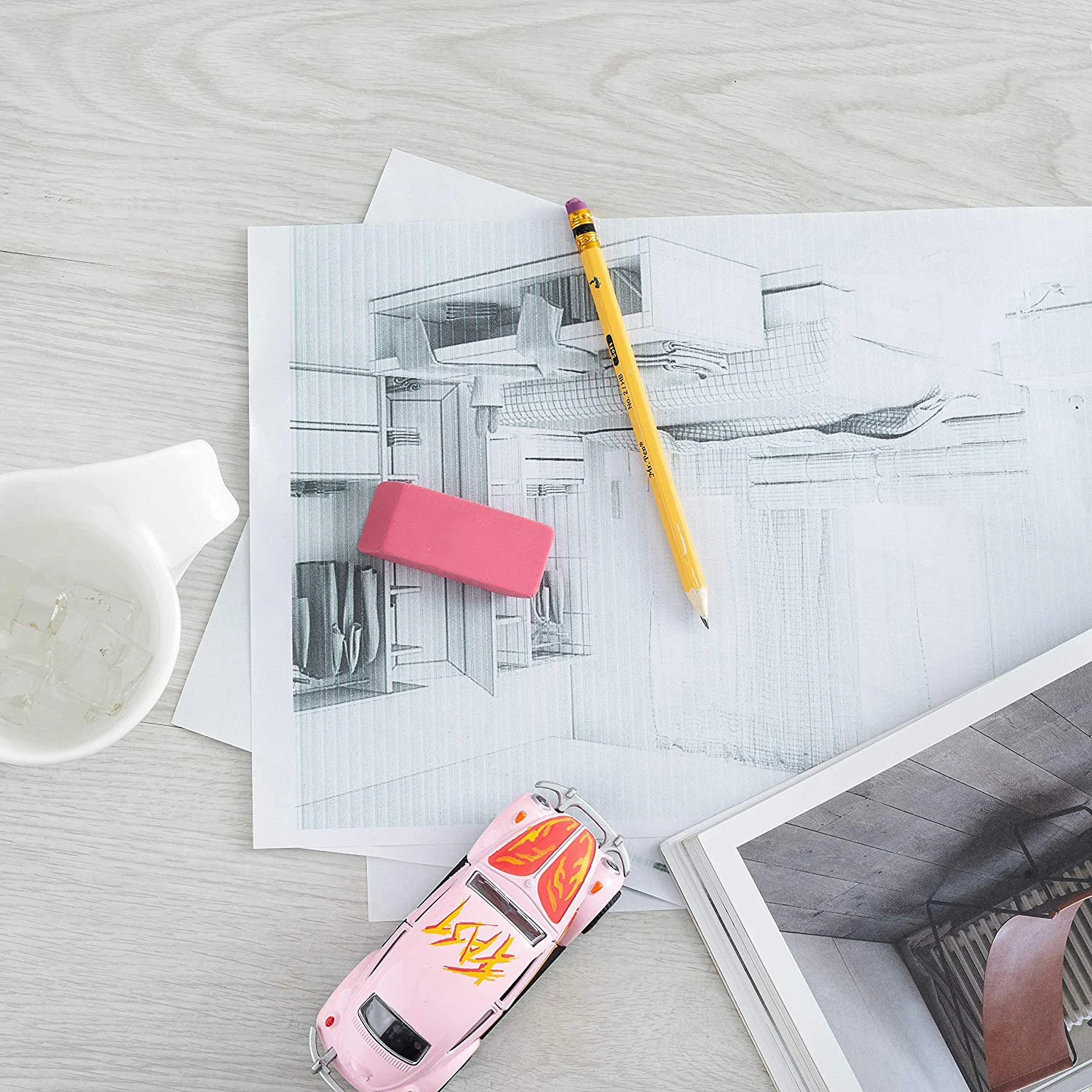 Японская Лидер продаж 1 шт. в блистерной карточке Высококачественная резина нетоксичный розовый