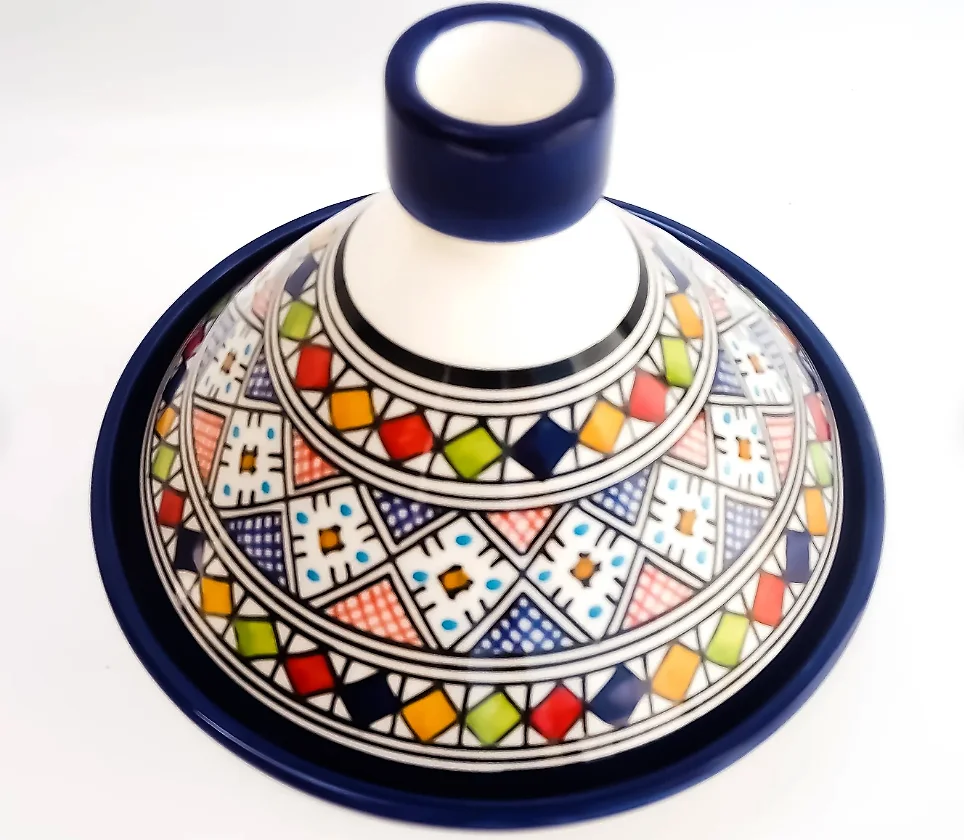 Moroccan Tagine For Cooking And Decoration Handmade Ceramic Glazed