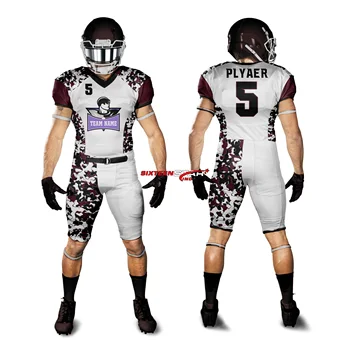 Comfortable American Youth Football Uniforms