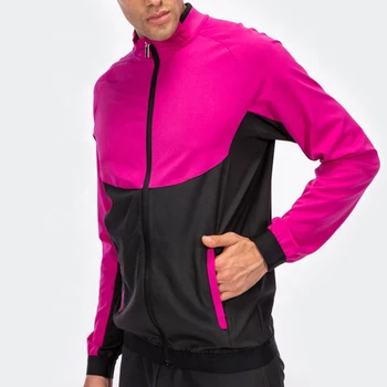 2021 best fashion zip up custom made 2 piece jacket zipper trouser tracksuit sets for men