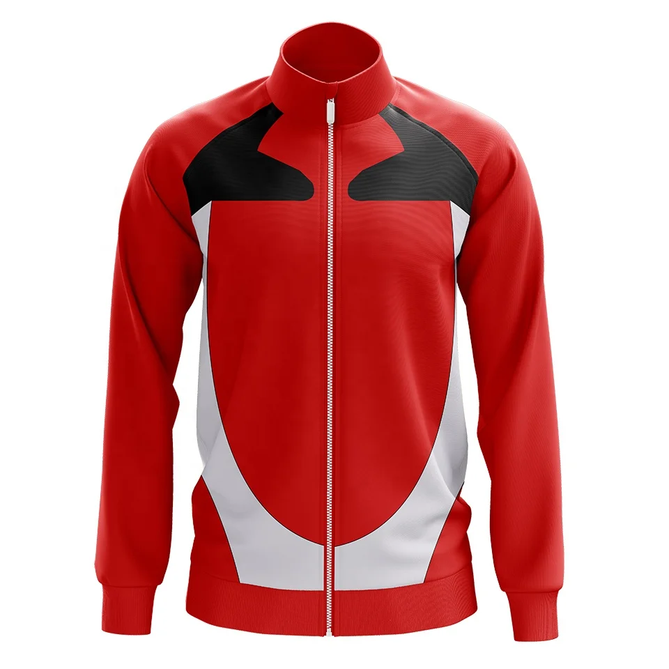 Soccer Training Style Jacket Men Track Cricket Rugby Tennis Winter Sports Jacket Custom Jacket