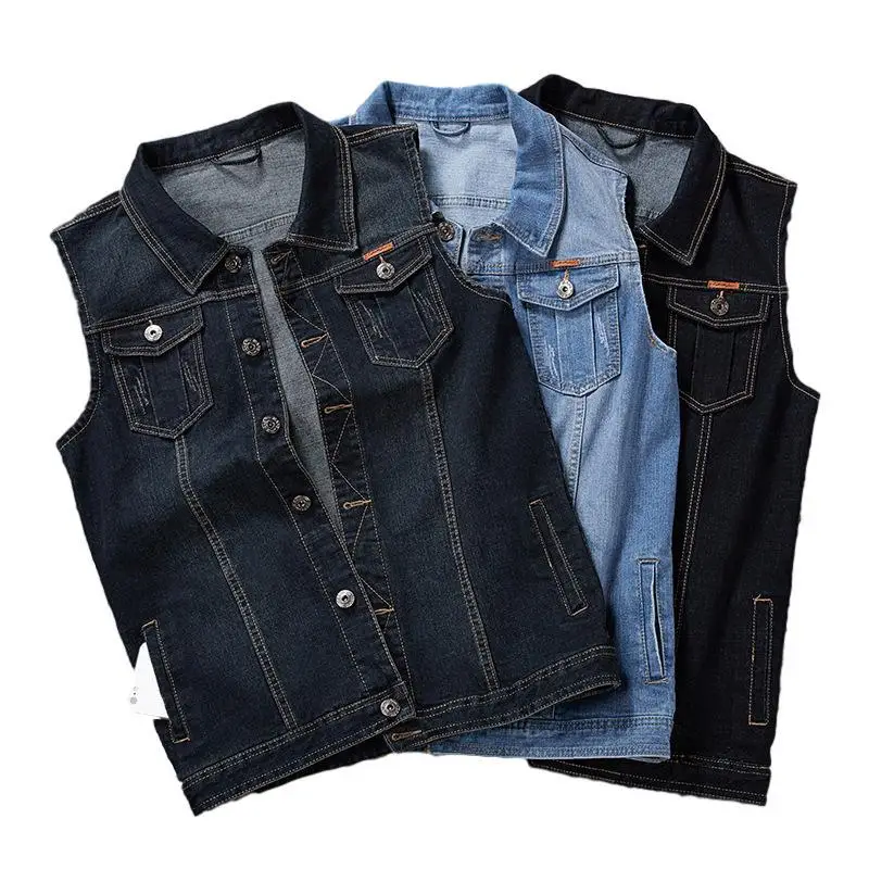 Buy New Arrival Men' Denim Vest Men 