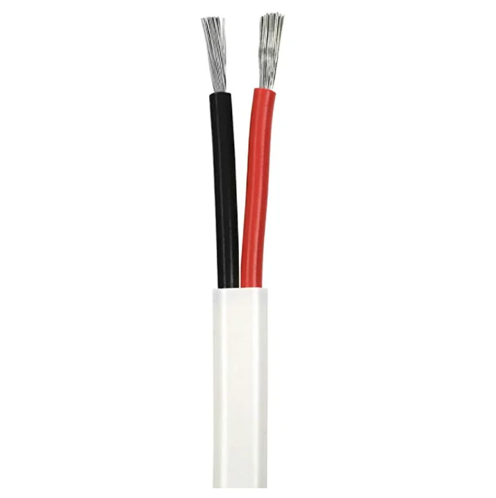 PVC Electric Wire 1.5mm 2.5mm 4mm 6mm 10mm Black OEM Copper Taiwan Power Cable 2 Core with 2 Stranded for Aluminum Wi Insulated