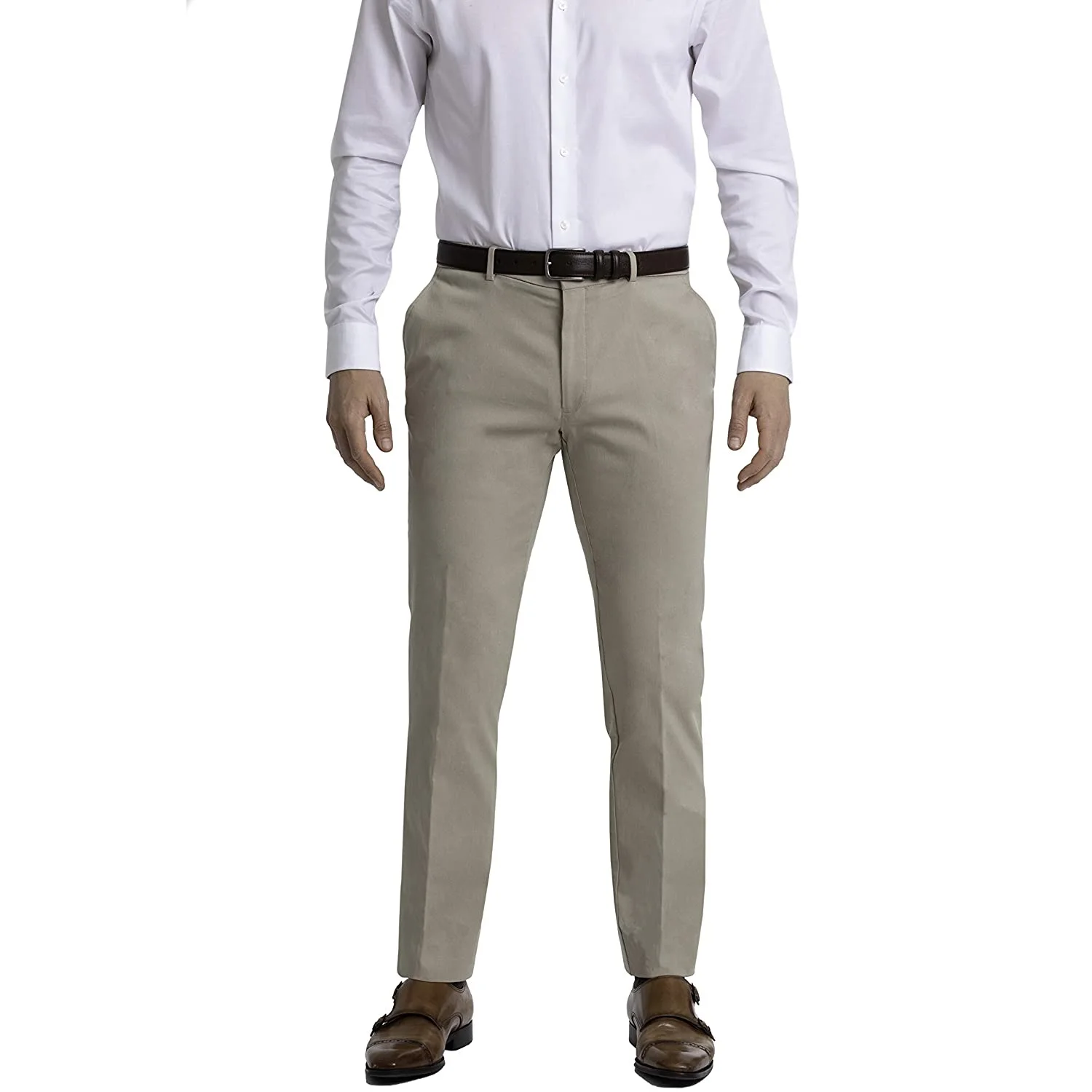 Buy Park Avenue Medium Khaki Regular Fit Trousers for Men Online  Tata CLiQ