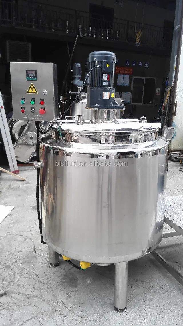 Food Processing Chocolate Melting Mixing Drum Stainless Steel Butter Churner Industrial Ghee Making Machine