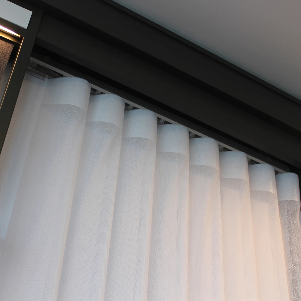 Vertical Tulle Manuel Sheer Hanas Vertical Tulle Sheer Blinds Fabric