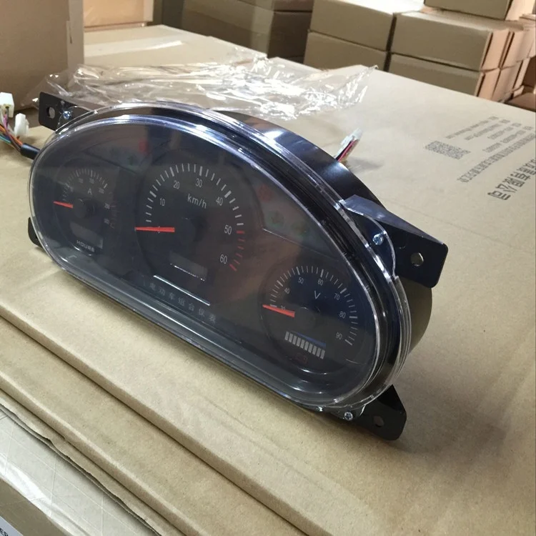 Electric Car Vehicle Instrument Cluster Dashboard 26v 36v 48v