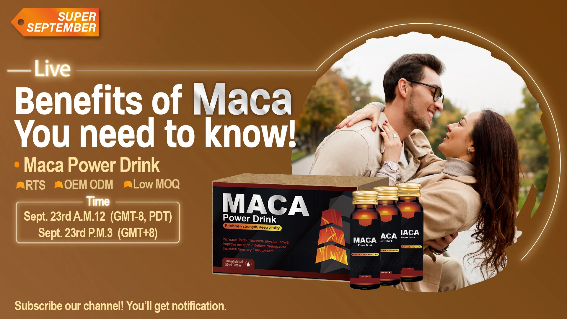 ODM OEM Natural Drink Supplement to Help Sleep