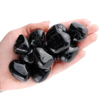 black tourmaline tumbled stone gemstone for decoration wholesale Buy Online from New Star Agate : Wholesale Tourmaline Tumble