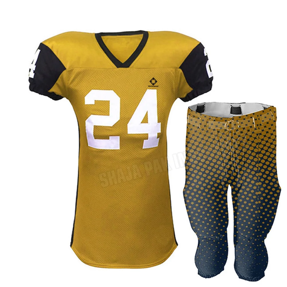2021 New Model Football Jersey Uniform Cheap Youth Custom American
