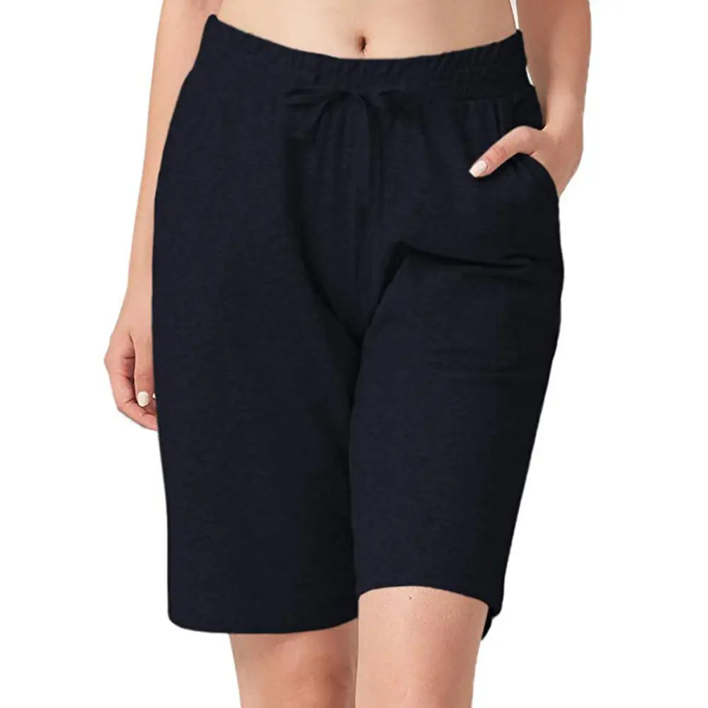 womens bermuda shorts with pockets