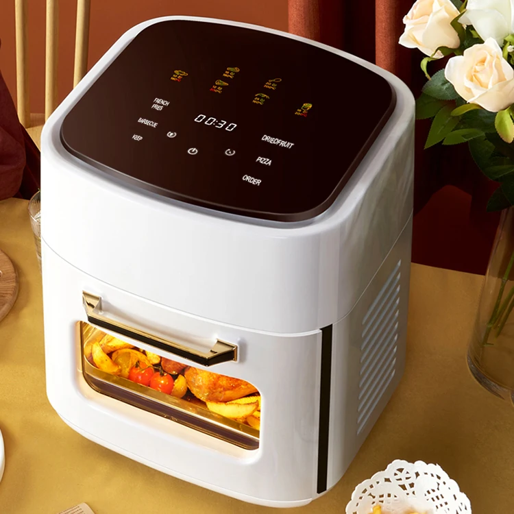 15L Air Fryers Household Large Capacity Visual Oil-free Smart Oven