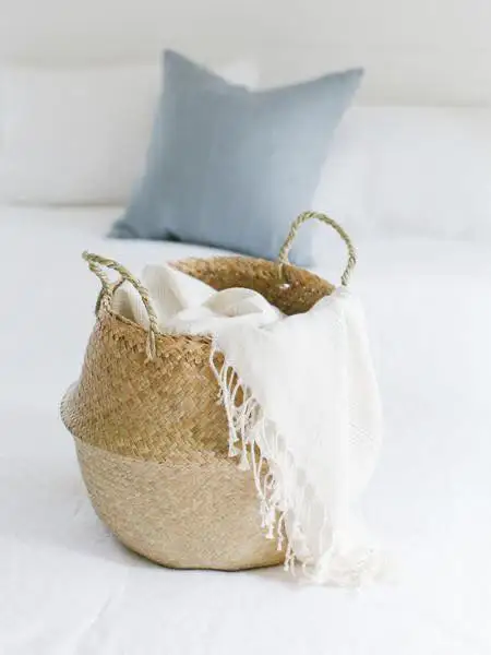 Новая дизайнерская складная корзина с помпоном из Вьетнама. Анджелина + 84327746158