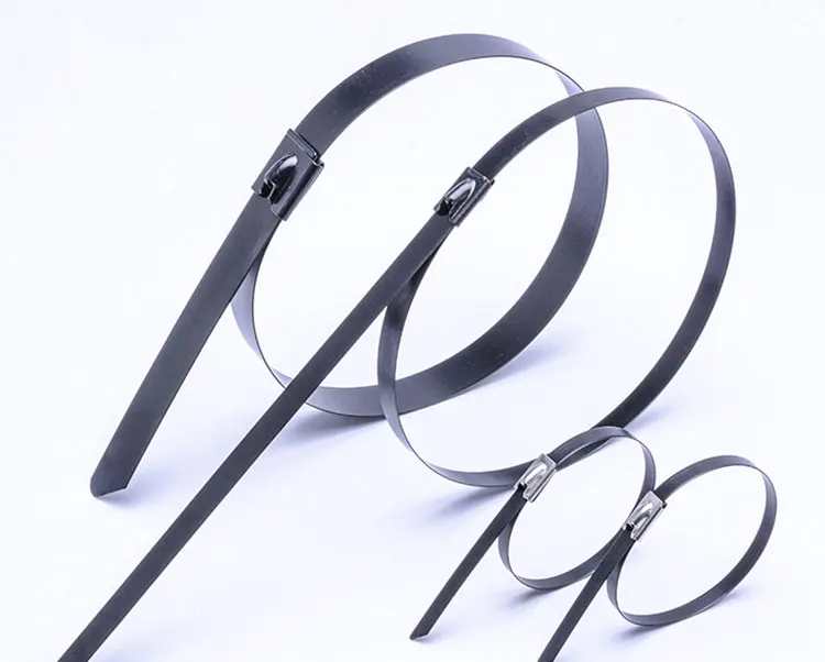 cable ties with metal lock
