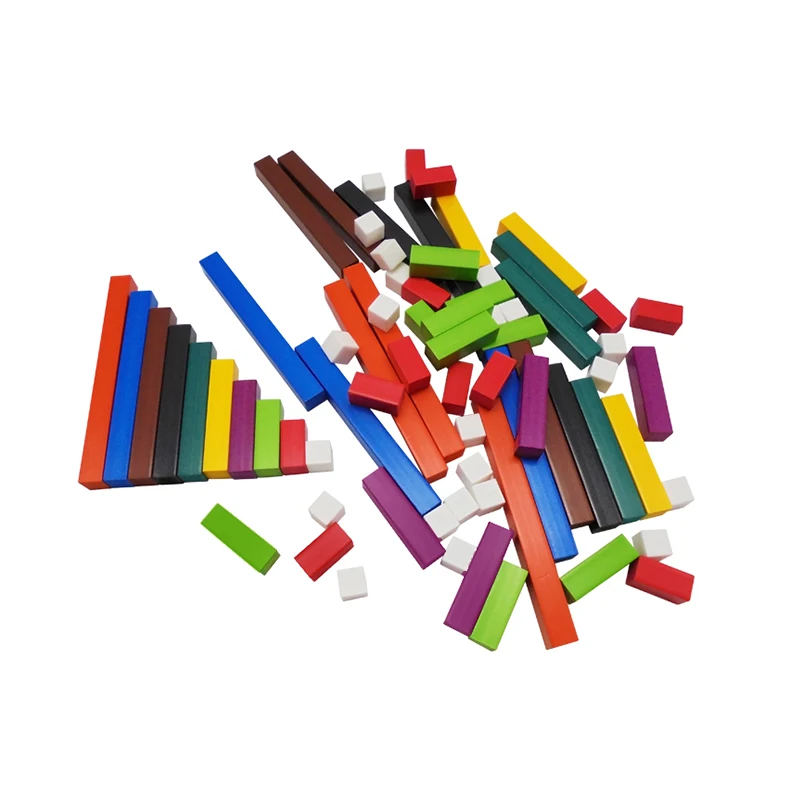 数学分数教具塑料基地十菜棒计数棒 Buy 数数棒 Cuisenaire杆 数学分数product On Alibaba Com