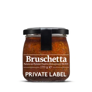 Private Label Spread of Bruschetta for Wholesalers