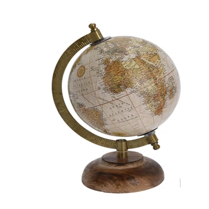 Vintage Globe Map Stand Wooden Base - Buy Vintage Globe Map Stand