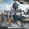 HQB004347 (618PCS Police-Sabre Tooth Tiger Armored Carrier)