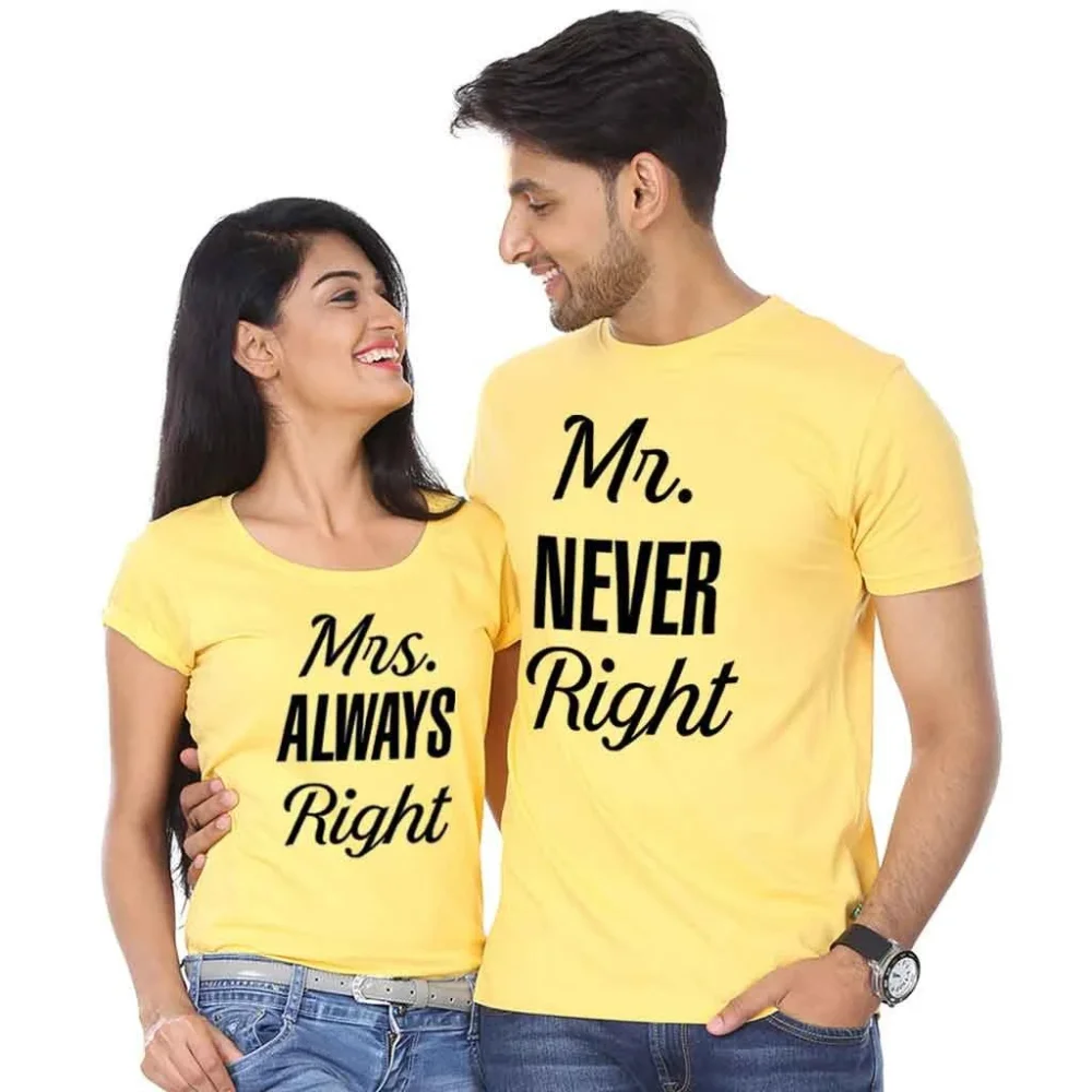 Sublimation Lovely Pattern His and Her Gifts Matching Shirts for Couples