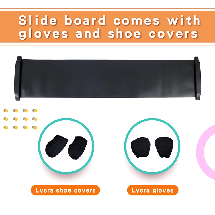 230cm Home Workout Exercise Slide Board Cardio Fitness Performance