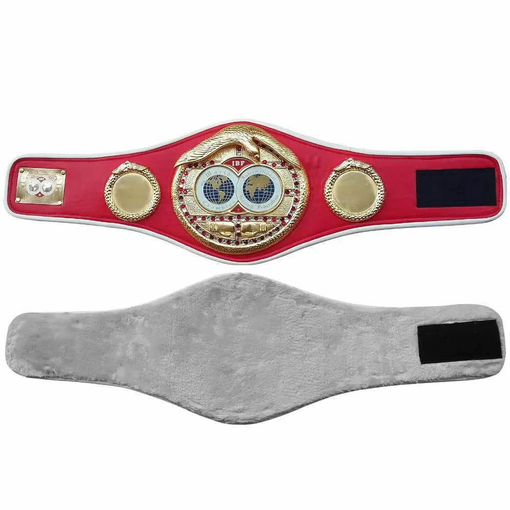 boxing mini championship belt synthetic leather