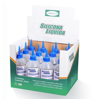 Clear Silicone Liquid Glue High Quality School Stationery Glue